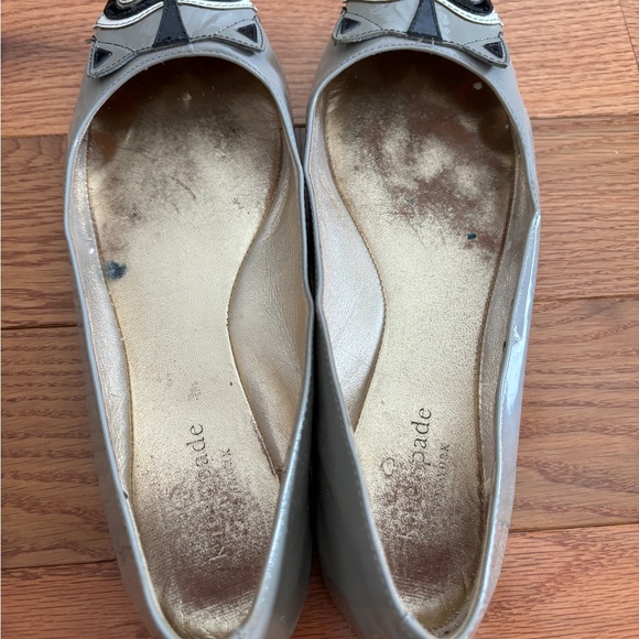 Kate Spade New York Patent Leather Raccoon Flats - Picture 4 of 4